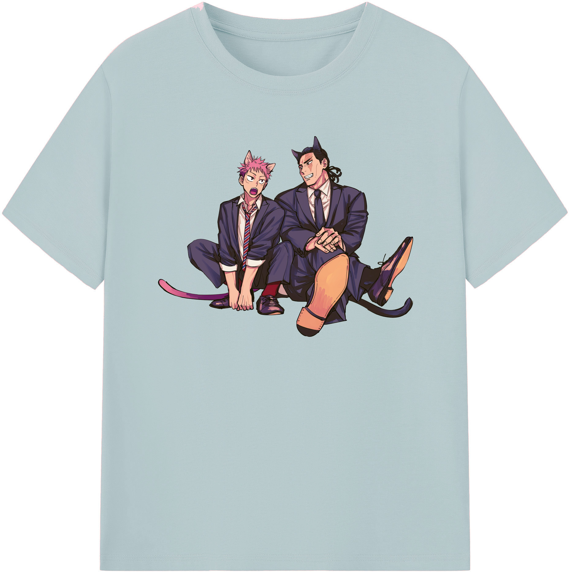 （画像用） 呪術廻戦 Jujutsu Kaisen 綿100％半袖Tシャツ（フロントプリント）